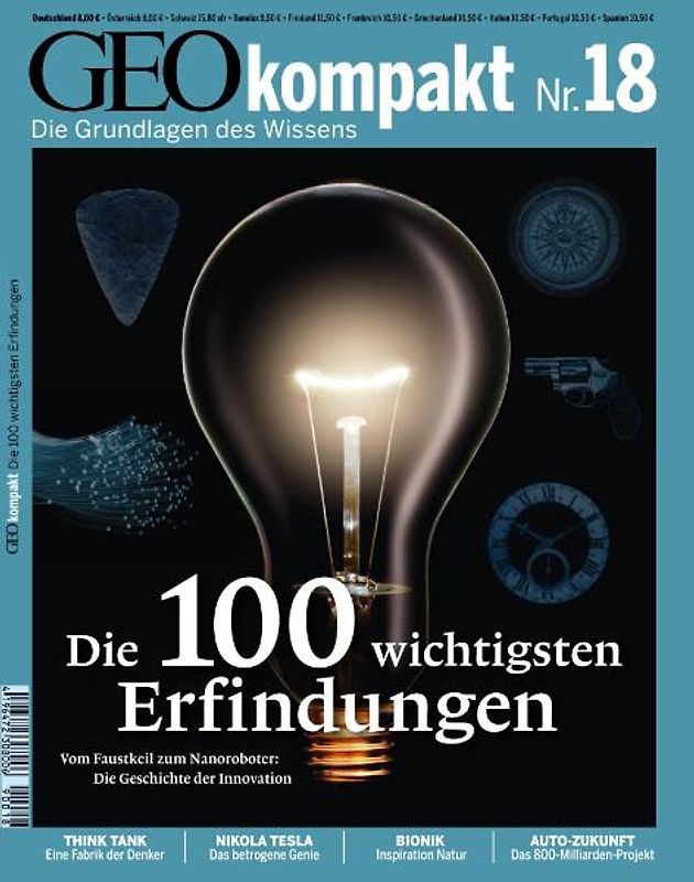GEO kompakt / GEOkompakt 18/2009 - Die 100 wichtigsten Erfindungen