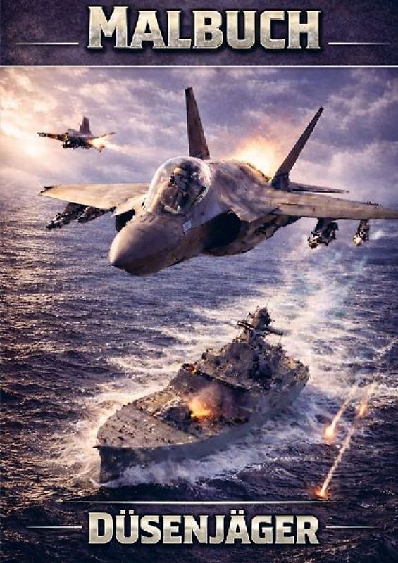 Malbuch, Düsenjäger