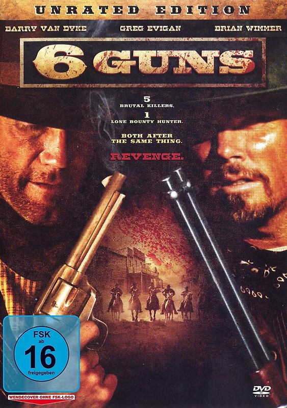 6 Guns DVD