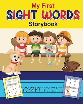 My First Sight Words Storybook: Based on Dolch Pre-K List | stories and activity workbook
