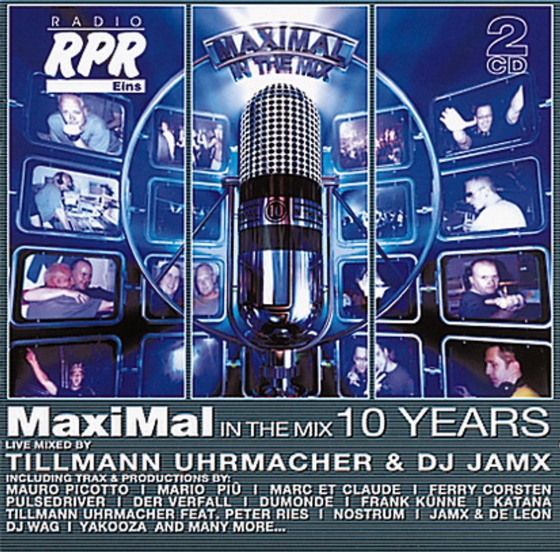 Various Artists - Rpr Maximal in the Mix 10 Years / Tillmann Uhrmacher & Dj Jamx