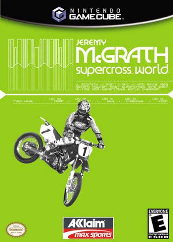 Jeremy McGrath Supercross World Nintendo GameCube