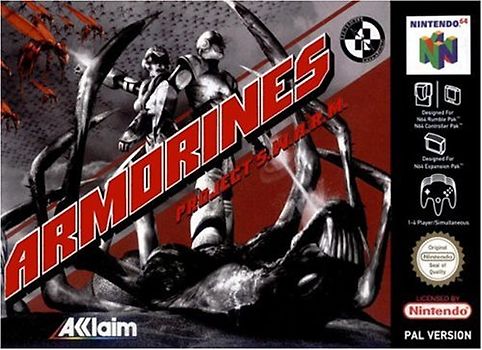 Armorines Project Swarm - Nintendo 64 - PAL Nintendo 64