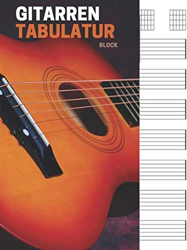Gitarren tabulatur block: 7 Tabulator Zeilen pro Seite, 6 Gitarren Akkorddiagramme pro Seite. Ideal für musiker, gitarristen oder musiklehrer.(110 ... Format A4, tab buch, gitarre tabulatur)