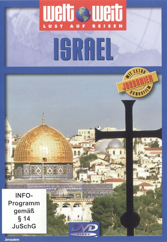Israel (mit Bonusfilm Jordanien) Reihe welt weit - 1 DVD, Länge: ca. 78 Minuten DVD