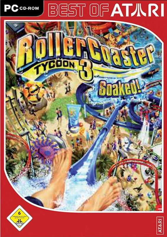 Roller Coaster Tycoon 3: Soaked AddOn [Best of Atari] PC Spiele