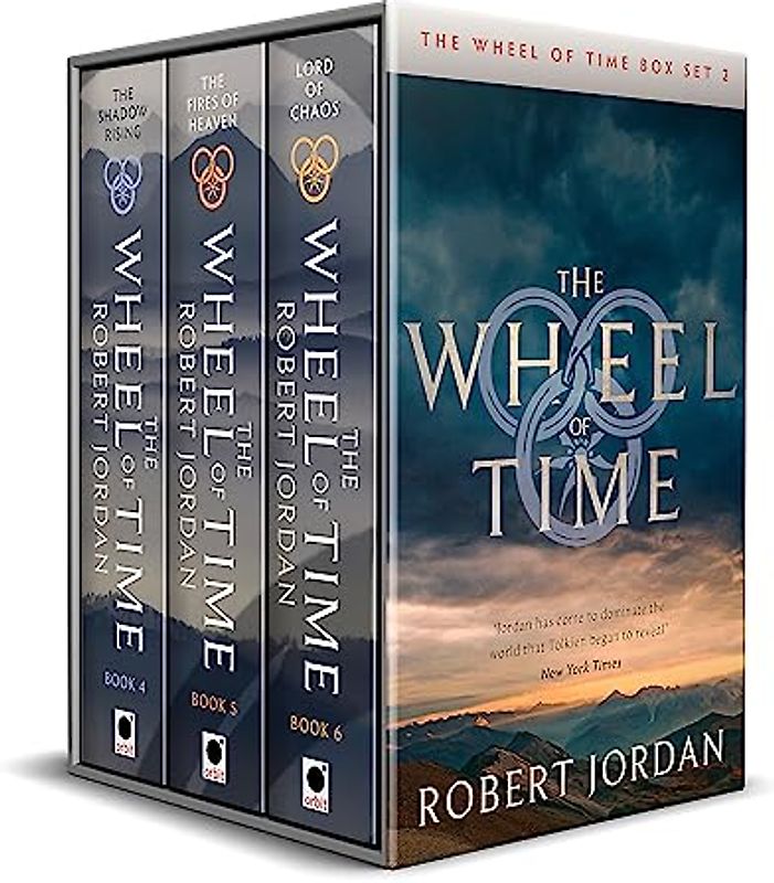 The Wheel of Time Box Set 2: Books 4-6 (The Shadow Rising, Fires of Heaven and Lord of Chaos) (Wheel of Time Box Sets)