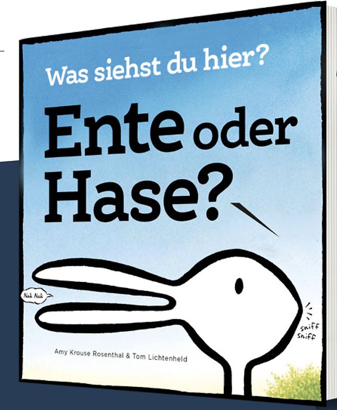 Ente oder Hase? Was siehst du hier?
