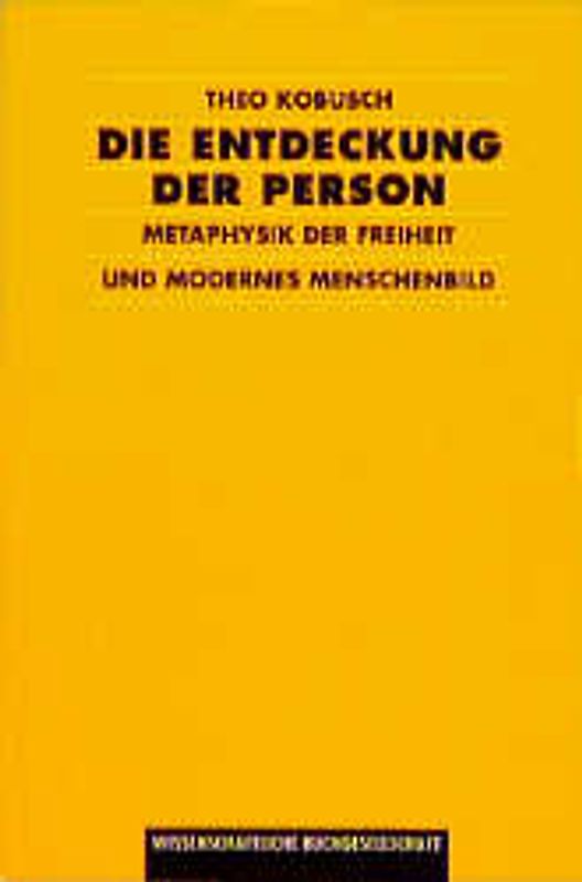 Die Entdeckung der Person