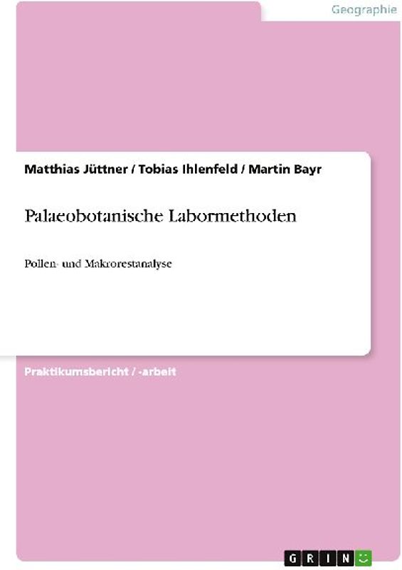 Palaeobotanische Labormethoden
