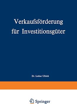 Verkaufsförderung für Investitionsgüter