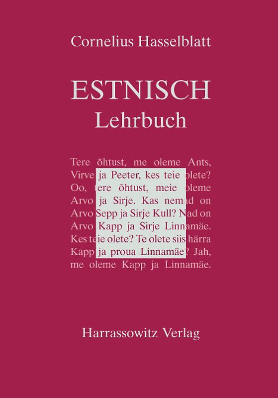 Lehrbuch des Estnischen