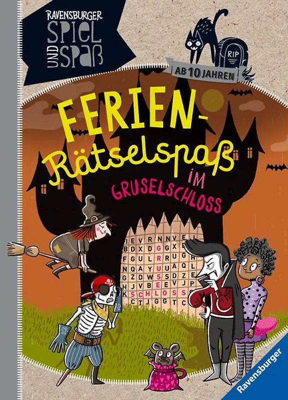 Ferien-Rätselspaß im Gruselschloss