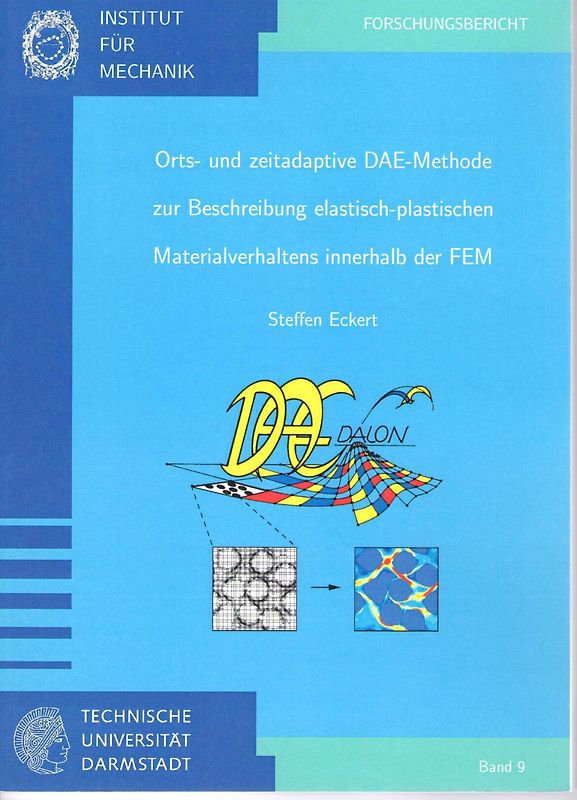 Orts- und zeitadaptive DAE-Methode zur Beschreibung elastisch-plastischen Materialverhaltens innerhalb der FEM