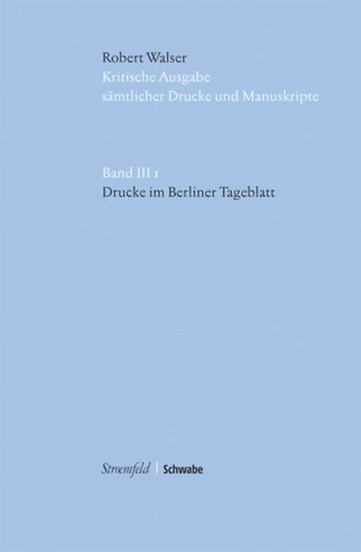 Drucke im Berliner Tageblatt