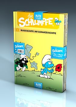 Die Schlümpfe Ferienpaket: 3 Bände + 1 Magazin