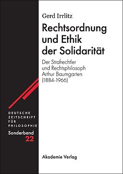 Rechtsordnung und Ethik der Solidarität