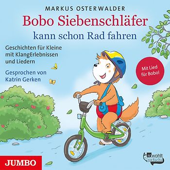 Bobo Siebenschläfer kann schon Rad fahren