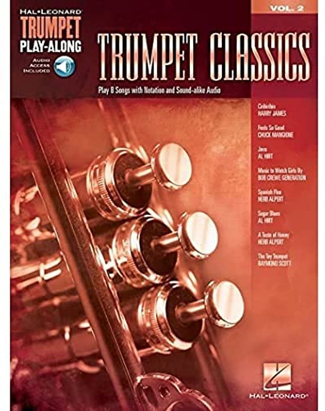 Trumpet Play Along Volume 2: Trumpet Classics -For Trumpet- (Book & Audio Online): Noten, Lehrmaterial, Play-Along, Download (Audio) für Trompete (Hal Leonard Trumpet Play-Along, 2, Band 2)