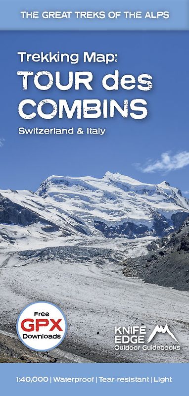Tour des Combins Trekking Map