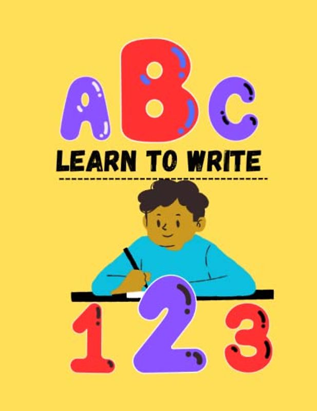 Learn to Write: 8.5×11 in 71 page