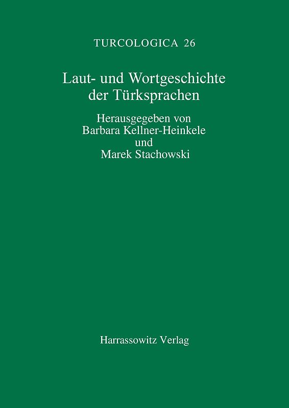 Laut- und Wortgeschichte der Türksprachen
