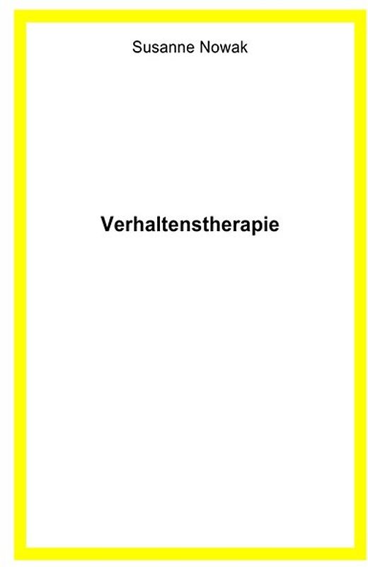 Verhaltenstherapie