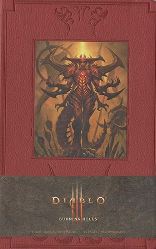 Diablo Burning Hells Hardcover Ruled Journal (Large)