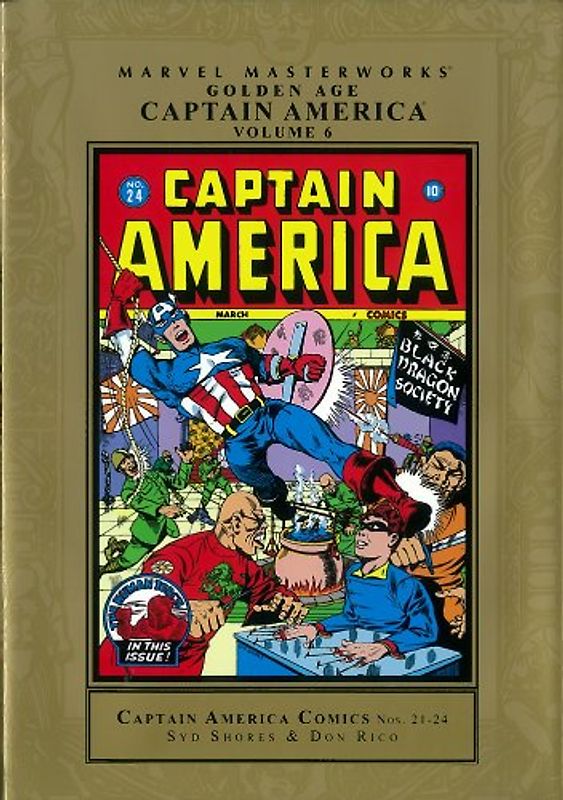 Marvel Masterworks: Golden Age Captain America - Volume 6 - Marvel Comics