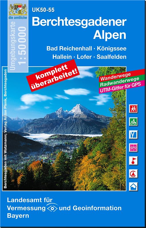 UK50-55 Berchtesgadener Alpen