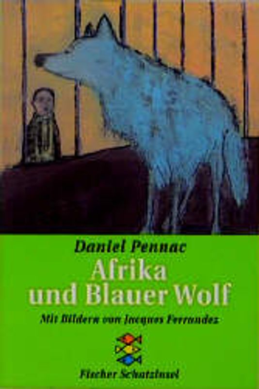 Afrika und Blauer Wolf