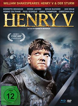 Henry V. & Der Sturm [Mediabook, 2 DVDs + DVD] DVD