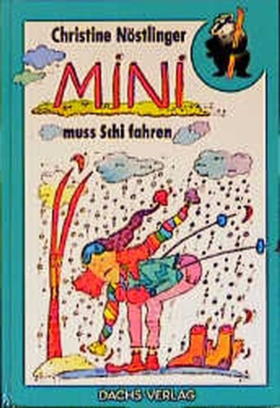 Mini muss Schi fahren