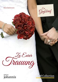 Ein Grußbrief - Zu Eurer Trauung - 5 Stück