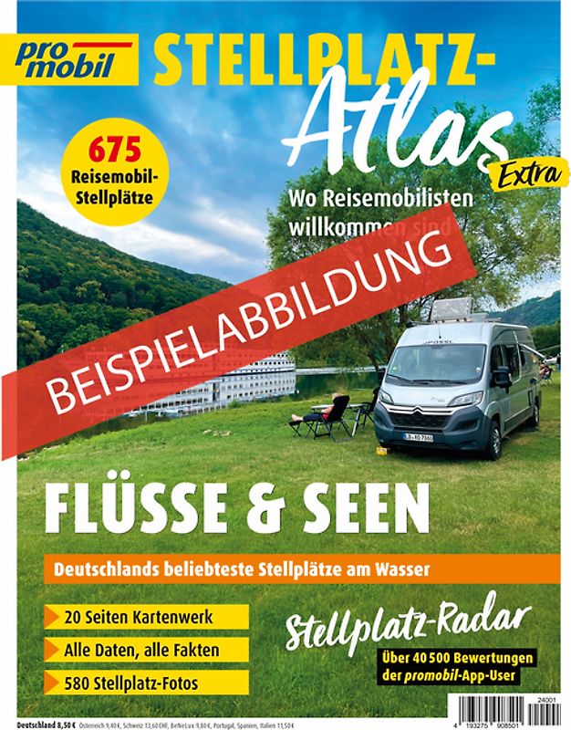 promobil Stellplatz-Atlas 01/2025