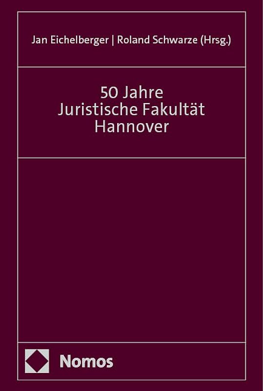 50 Jahre Juristische Fakultät Hannover