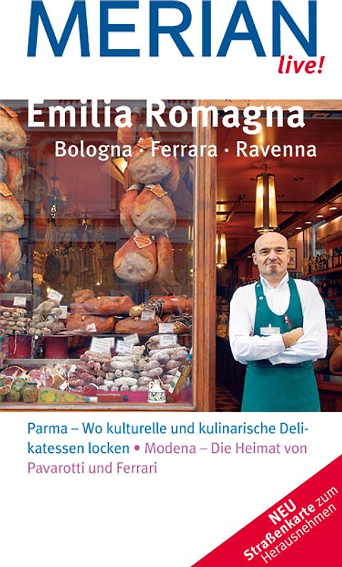 MERIAN live! Reiseführer Emilia Romagna Bologna Ferrara Ravenna