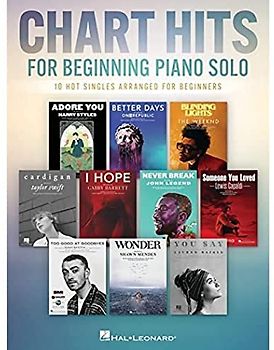 Chart Hits for Beginning Piano Solo
