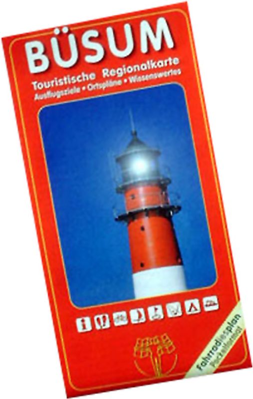 Büsum und Umgebung Rad & Wanderkarte