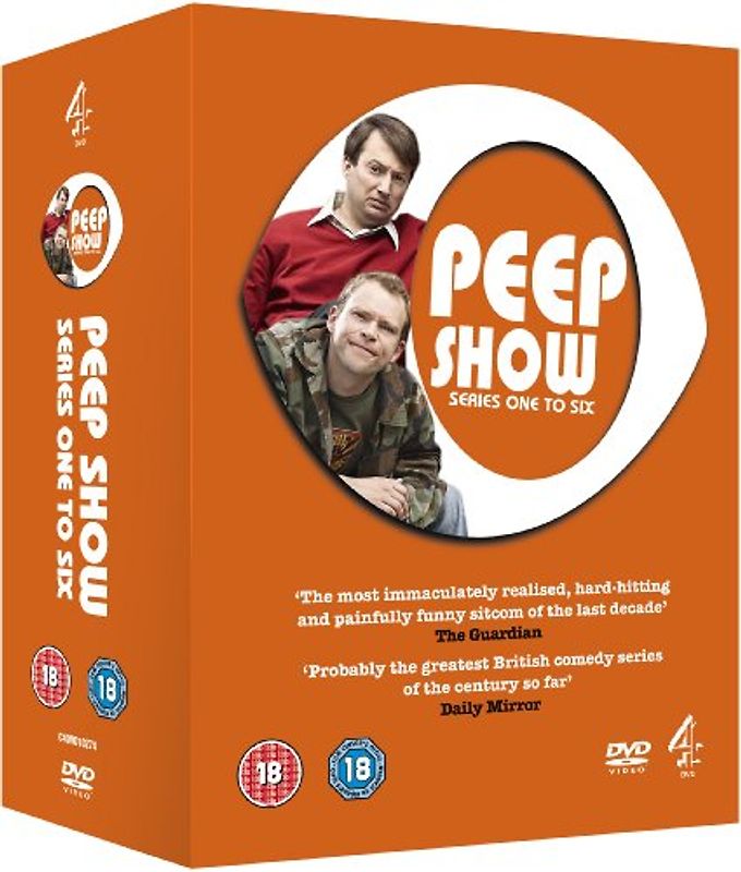 Peep Show - Series 1-6 [6 DVDs, UK Import] DVD