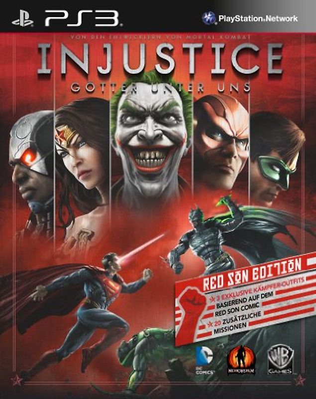 Injustice: Götter unter uns [Red Son Edition, Steelbook] PlayStation 3