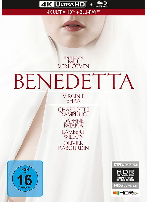 Benedetta (4K Ultra HD + Blu-ray, Mediabook A) 4K Ultra HD Blu-ray