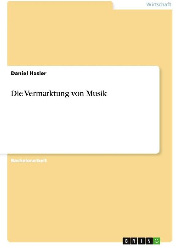 Die Vermarktung von Musik