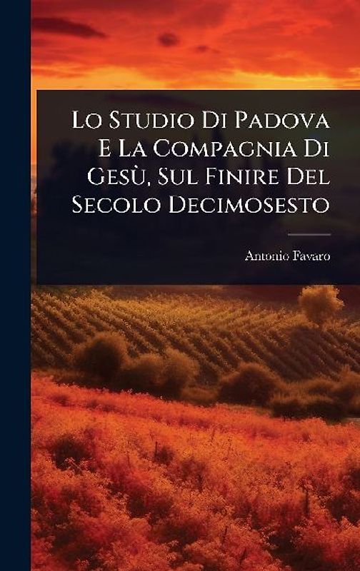 Lo Studio Di Padova E La Compagnia Di GesÃ¹, Sul Finire Del Secolo Decimosesto