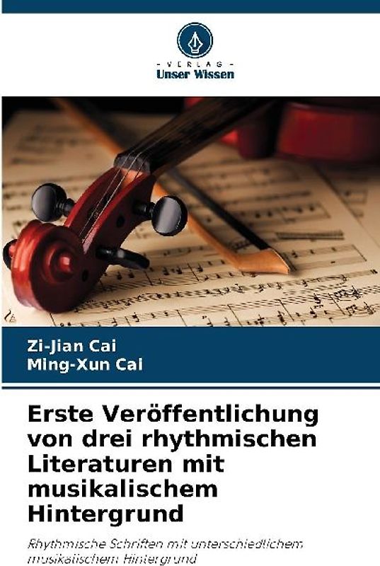 Erste Veröffentlichung von drei rhythmischen Literaturen mit musikalischem Hintergrund