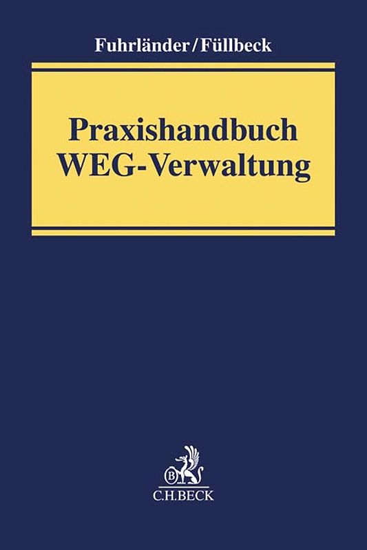 Praxishandbuch WEG-Verwaltung
