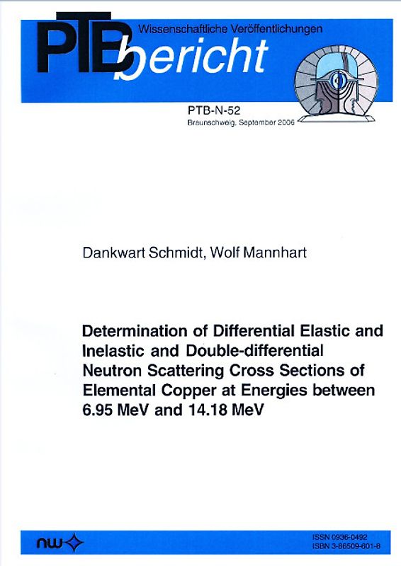 Determination of Differential Elastic and Inelastic and Double-differential Neutron Scattering Cross Sections of Elemental Copper at Energies between 6.95 MeV and 14.18 MeV