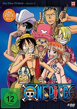 One Piece - Box 6 - Teil 163-195 [6 DVDs] DVD