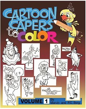 Cartoon Capers to Color