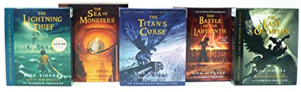 Percy Jackson and the Olympians books 1-5 CD Collection (Percy Jackson & the Olympians) - Rick Riordan